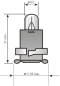 Preview: Anzeigenlampe, 24V/1W  (06441)