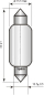 Preview: Sofittenlampe 12 V, 18 W  (8241)