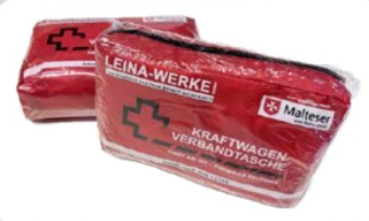 KFZ-Verbandstasche Compact rot