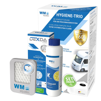Hygiene-Trio bis 160 Liter TankgrÃ¶ÃŸe
