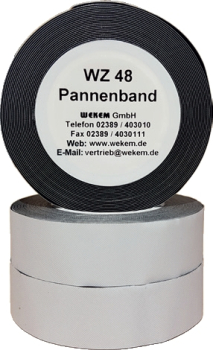Pannenband 19mm, LÃ¤nge 5 m, schwarz