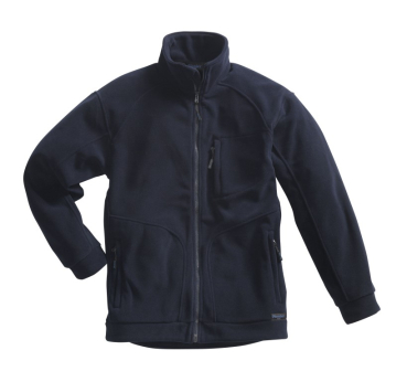 Herren Fleece-Jacke, marine,