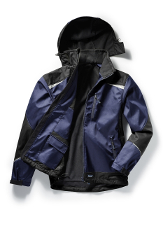 Softshelljacke marine/schwarz