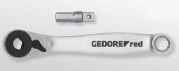 BITKNARRE 1/4" umschaltbar, mit Antriebsadapter