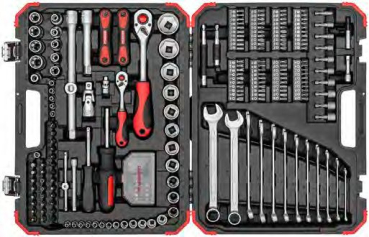 Steckschl.Satz 1/4+1/2  4-32mm 232tlg