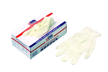 Handschuhe Latex GrÃ¶ÃŸe L, ungepudert
