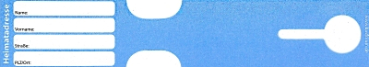 KofferanhÃ¤nger reiÃŸfest blau
