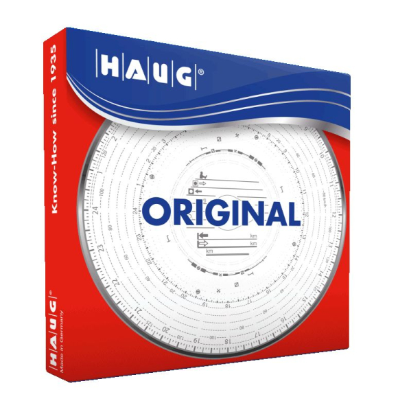Diagrammscheiben Haug 125-24 Kombi