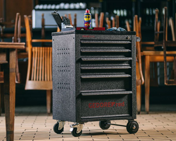 Werkzeugwagen MECHANIC, mit 6 Schubladen