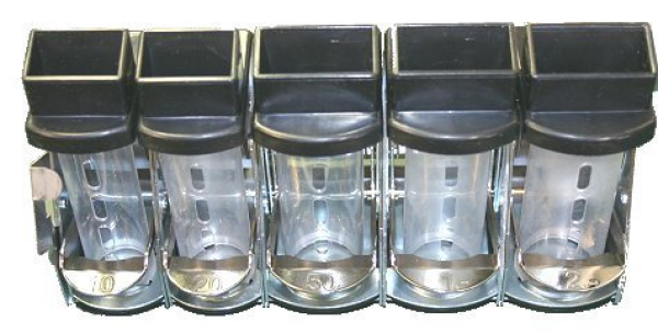 Geldwechsler G/5EU, mit 5 RÃ¶hrchen Einfachausgabe