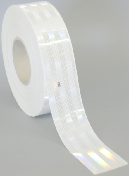 Reflexfolie 3M  weiÃŸ, 55mmx50mtr.