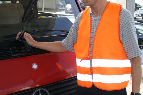 Warnweste EN 20471 orange