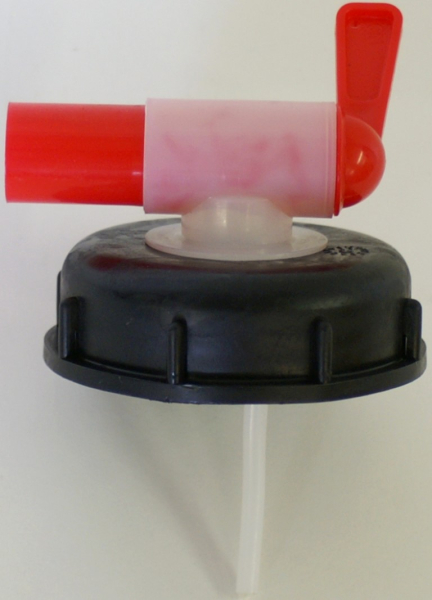 Deckel mit AblaÃŸhahn f. 60 Ltr. Fass