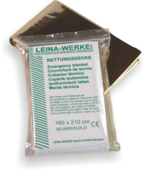 Rettungsdecke f. Verbandskasten DIN13164
