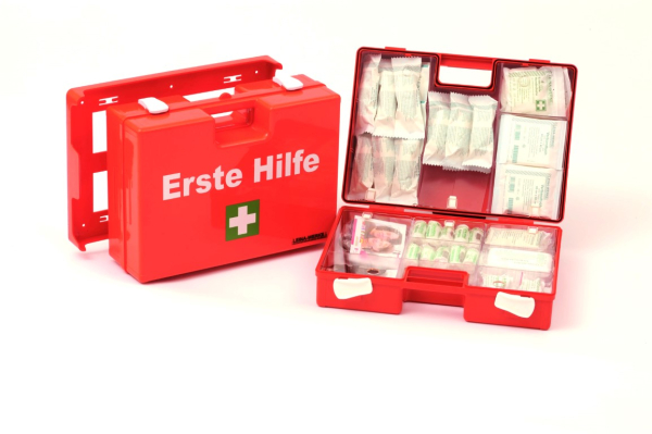 Notfall-Koffer 63 tlg. nach DIN 13157