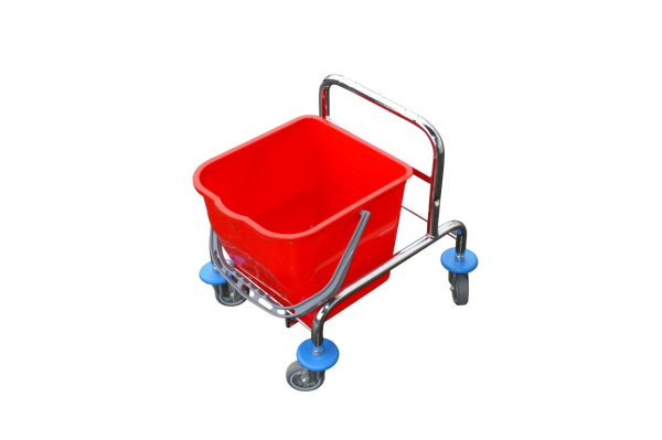 Putzwagen Metall, 1 Eimer 17 ltr.
