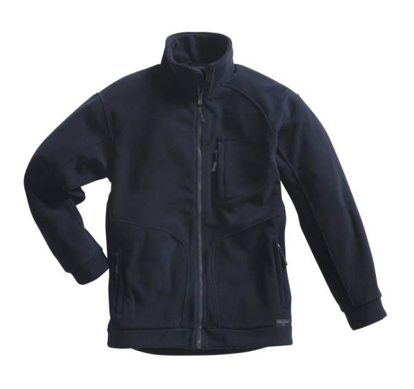 Damen Fleece-Jacke, marine,
