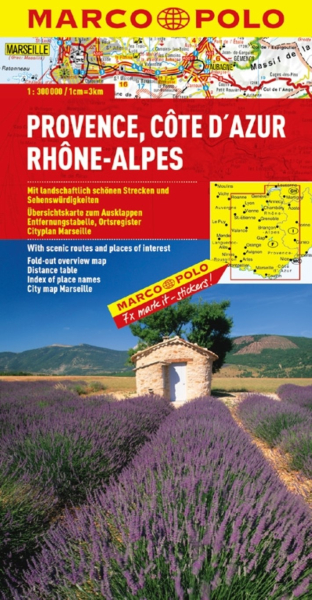 Provence/Cote d`Azur, Rhone-Alpes