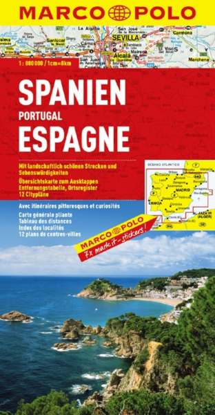 Spanien/Portugal 1:800.000