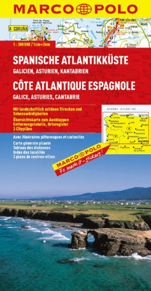 Spanische AtlantikkÃ¼ste 1:300 000