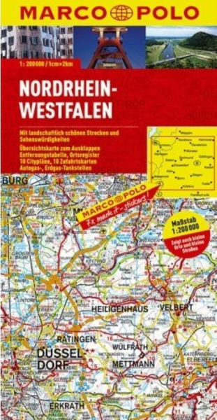Marco Polo Karte Blatt 5, 1:200 000