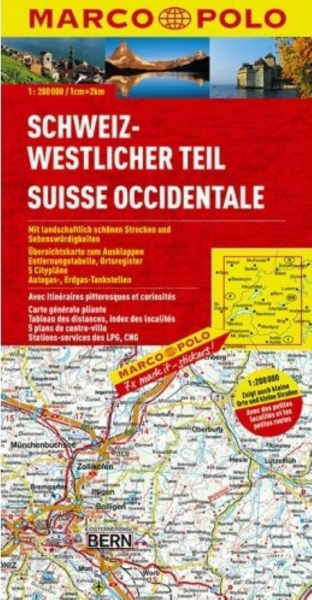 Marco Polo Karte Schweiz Blatt 1