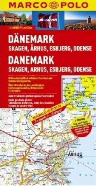 Marco Polo Karte DÃ¤nemark Blatt 1