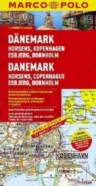 Marco Polo Karte DÃ¤nemark Blatt 2