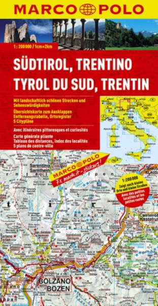 Marco Polo Karte Italien Blatt 3