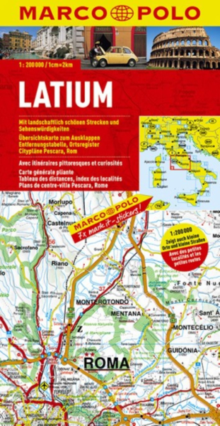 Marco Polo Karte Italien Blatt 9
