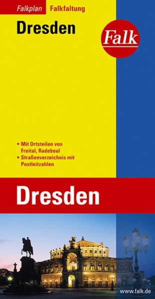 Stadtplan Falk 263 Dresden