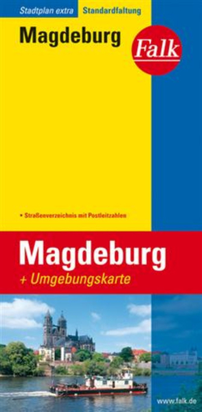 Stadtplan Falk 266 Magdeburg