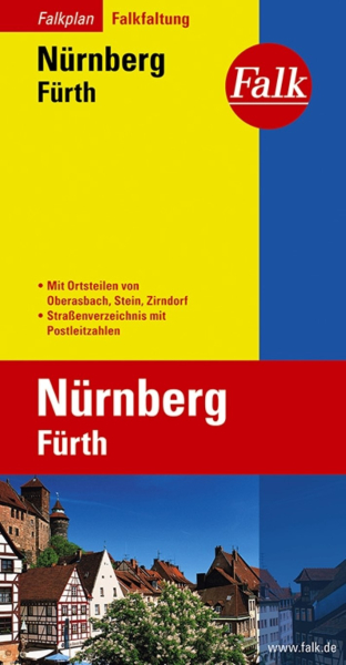 Stadtplan-Falk 122 NÃ¼rnberg/FÃ¼rth