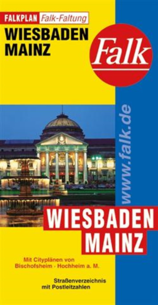 Stadtplan Falk 139 Wiesbaden