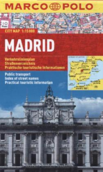 Stadtplan Marco Polo Madrid