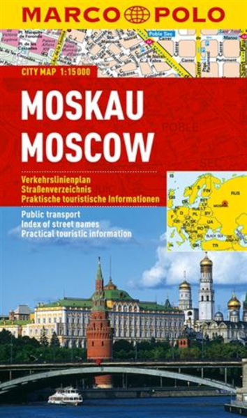 Stadtplan Marco Polo Moskau