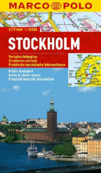 Stadtplan Marco Polo Stockholm