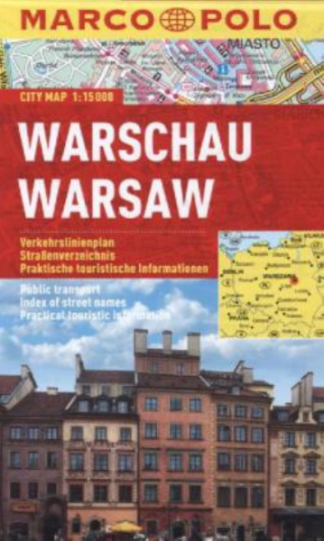 Stadtplan Marco Polo Warschau