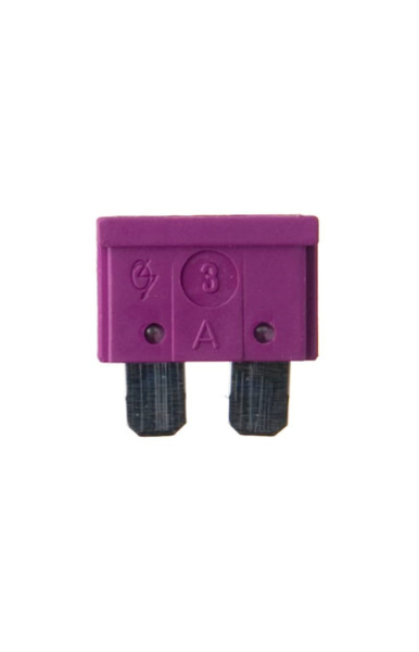 Stecksicherungen 3 A, Beutel 25 StÃ¼ck