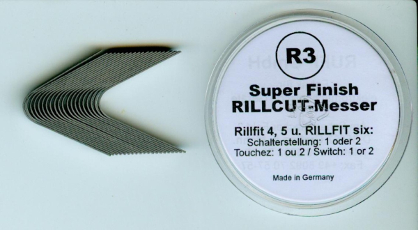 Profilschneidemesser R3/  6mm, (20St.)