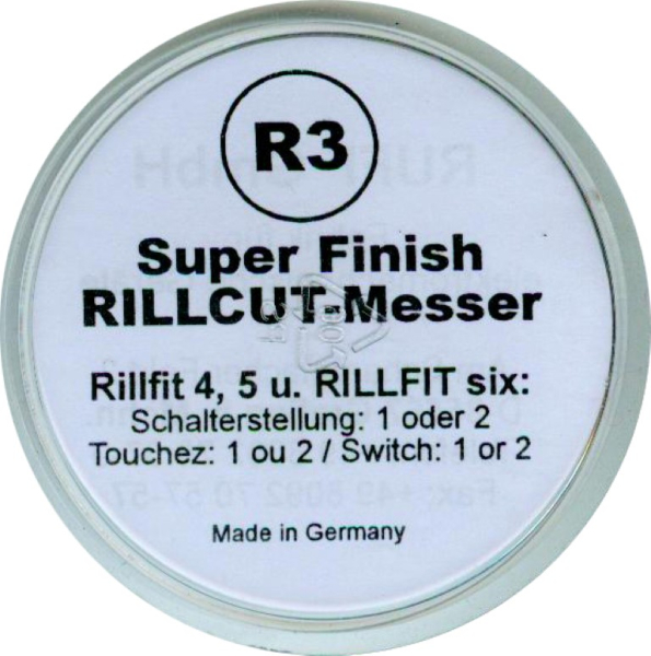 Profilschneidemesser R3/  6mm, (20St.)