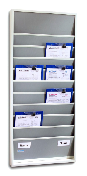 Werkstatt Plantafel A4, 15 Schienen