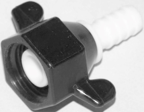 Aufschraubtülle gerade 1/2"x 10 mm