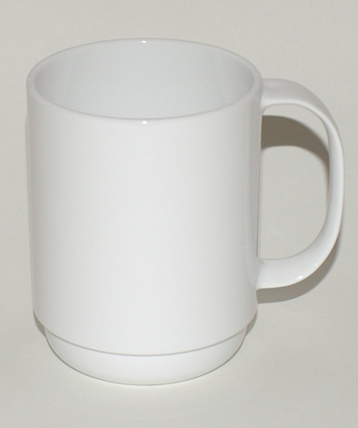 Kaffeebecher Thermoplast weiÃŸ