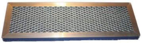 Innenraumfilter, Metall, Gr. 395x132x20 mm