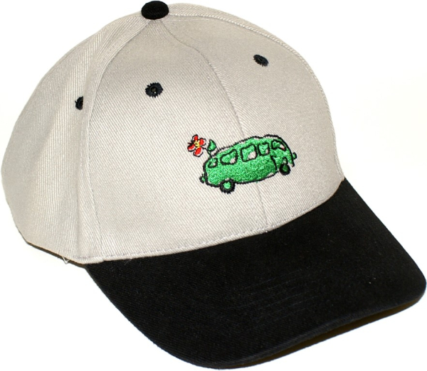 Baseball-Cap, Baumwolle, dunkelgrau