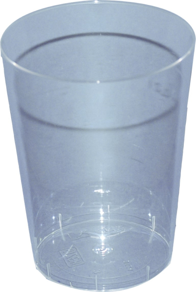 Trinkglas 0,2 Liter mit Schaumrand