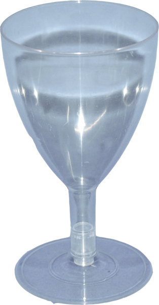 Weinglas mit FuÃŸ 0,1 Ltr.