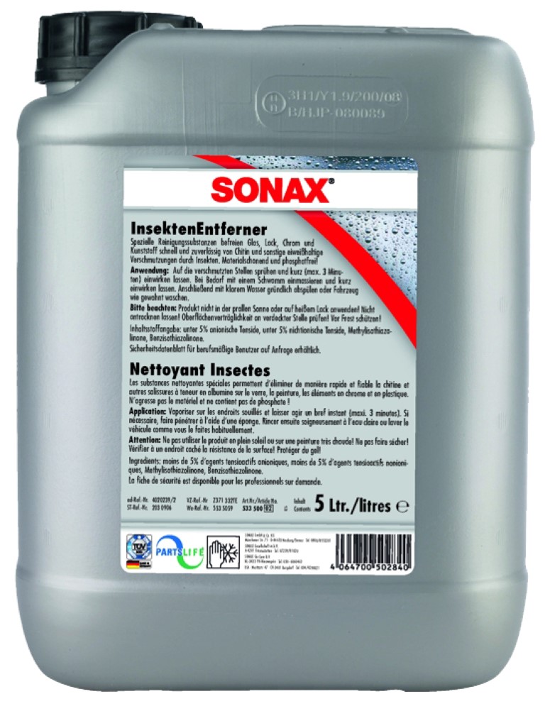 SONAX-Insekten-Entferner 5 Ltr.