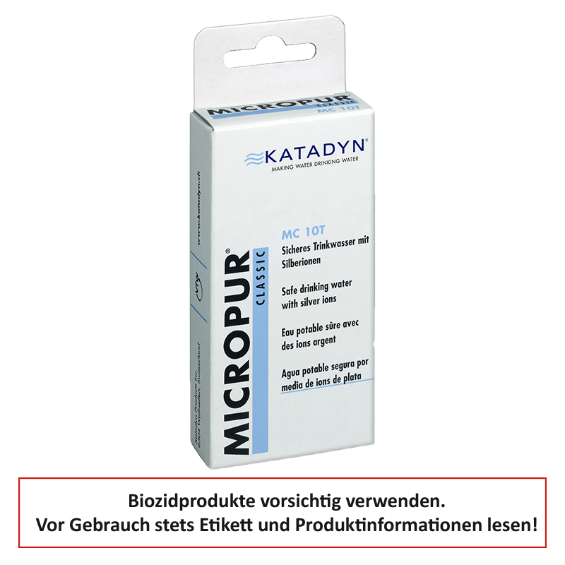 Wasserentkeimung-Micropur MC10T Inh. 40 Tabl.